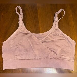Ingrid & Isabel Taupe Cooling Crossover Bralette